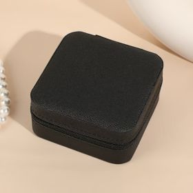 Neveika Portable Travel Mini Jewelry Box Leather Jewellery Ring Organizer Case Storage Gift Box Girls Women