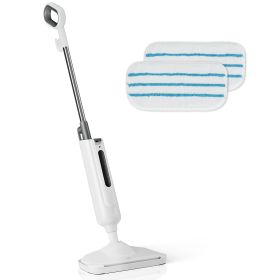 Steam Mop For Floor Cleaning,Lightweight Floor Steamer Cleaner For Hardwood-Tile-Laminate Floors Carpet, 2 Washable Pad (Option: Gray)