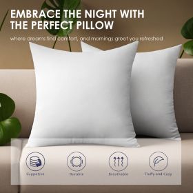 White Square Pillow Bubble Bag 2 Pack (Option: 51X51x15cm)
